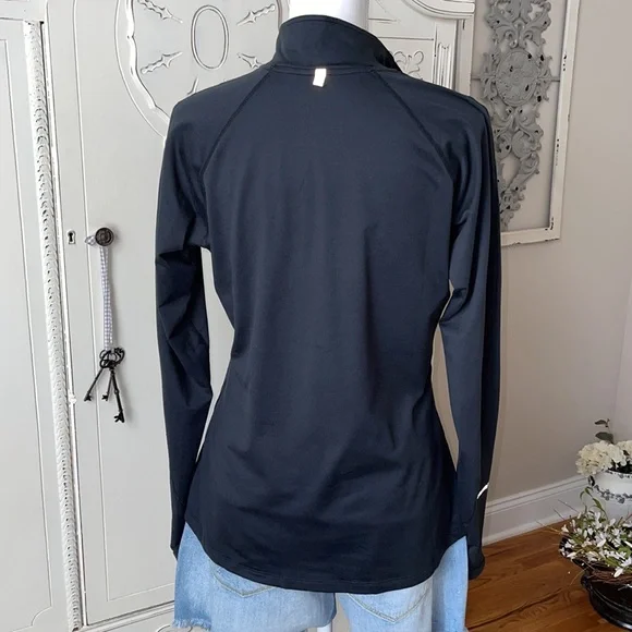 Nike Element Dri-Fit Black 1/2 Zip Running Top - Picture 4 of 9